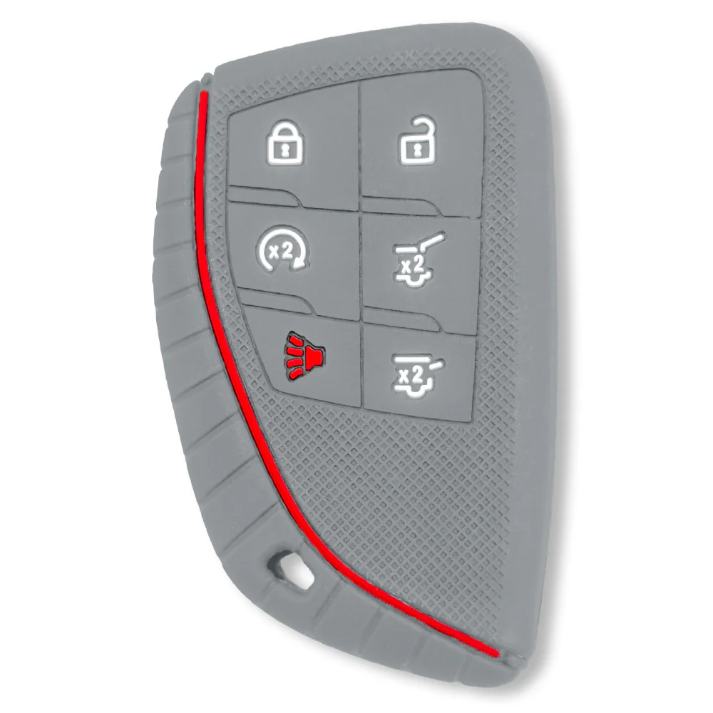 GMC 21-25 Yukon, XL, Denali & 22-25 Hummer EV & Chevy 21-25 Tahoe/Suburban 100% Silicone Rubber Key Fob Cover Premium Quality - Multiple Colors - Image 20