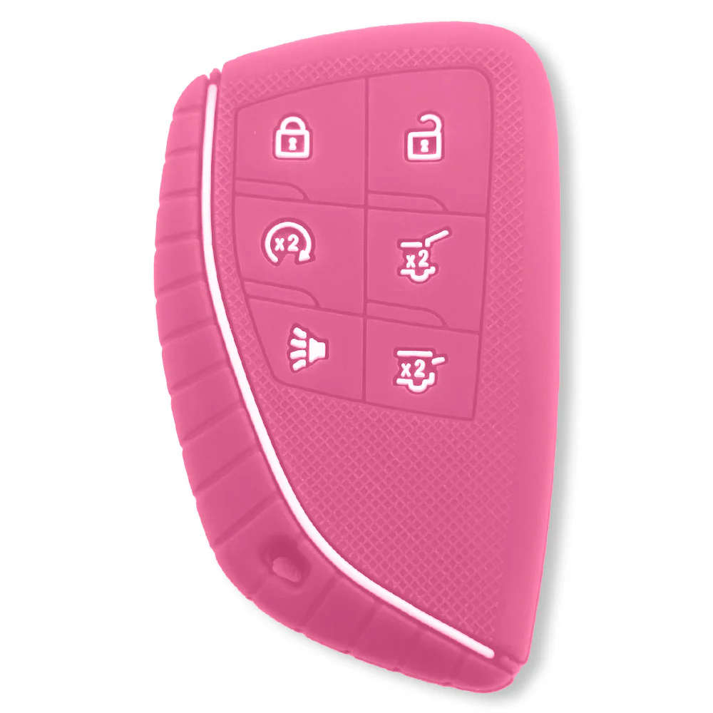 GMC 21-25 Yukon, XL, Denali & 22-25 Hummer EV & Chevy 21-25 Tahoe/Suburban 100% Silicone Rubber Key Fob Cover Premium Quality - Multiple Colors - Image 23