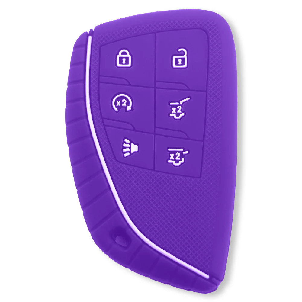 GMC 21-25 Yukon, XL, Denali & 22-25 Hummer EV & Chevy 21-25 Tahoe/Suburban 100% Silicone Rubber Key Fob Cover Premium Quality - Multiple Colors - Image 25