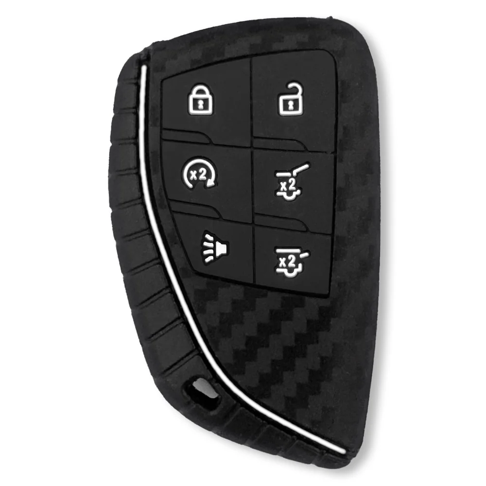 GMC 21-25 Yukon, XL, Denali & 22-25 Hummer EV & Chevy 21-25 Tahoe/Suburban 100% Silicone Rubber Key Fob Cover Premium Quality - Multiple Colors - Image 38