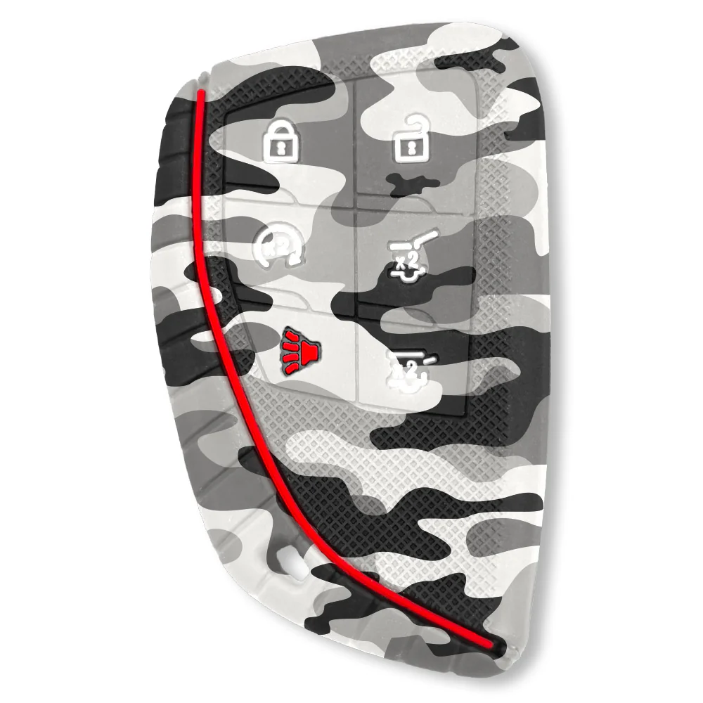 GMC 21-25 Yukon, XL, Denali & 22-25 Hummer EV & Chevy 21-25 Tahoe/Suburban 100% Silicone Rubber Key Fob Cover Premium Quality - Multiple Colors - Image 45