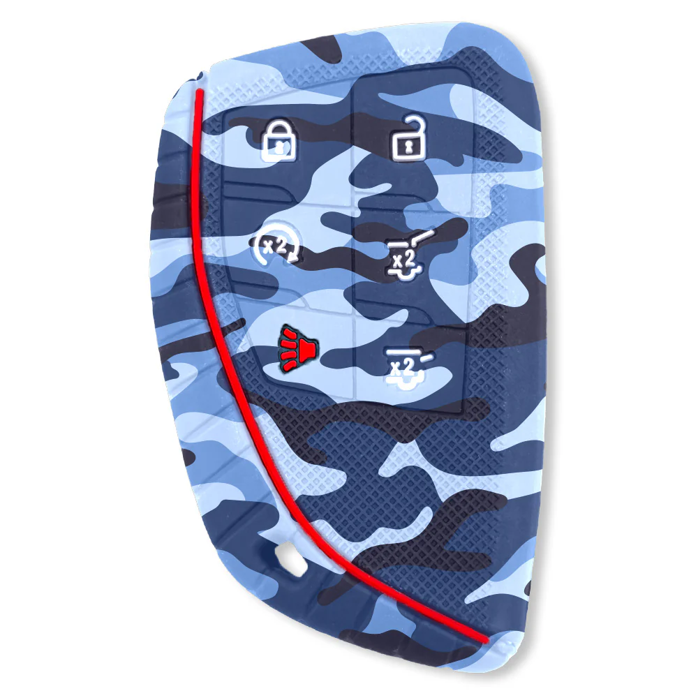 GMC 21-25 Yukon, XL, Denali & 22-25 Hummer EV & Chevy 21-25 Tahoe/Suburban 100% Silicone Rubber Key Fob Cover Premium Quality - Multiple Colors - Image 53