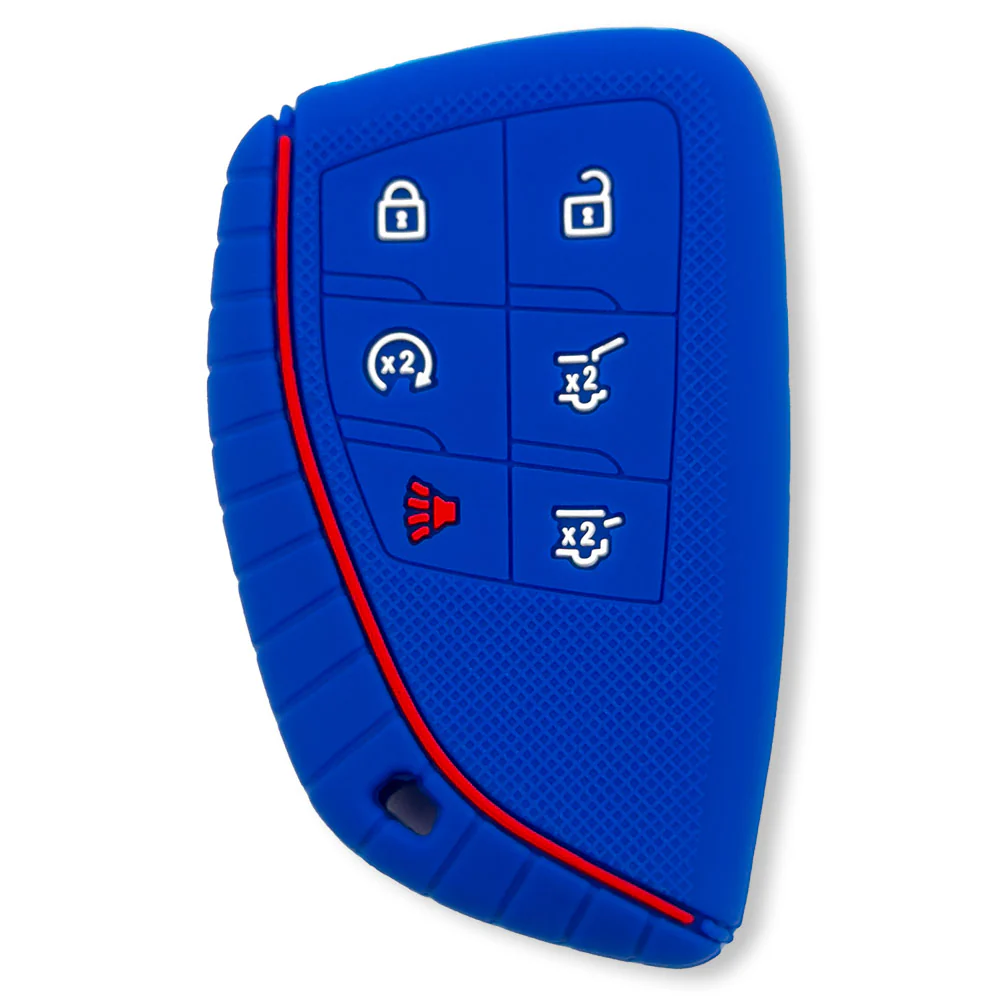 GMC 21-25 Yukon, XL, Denali & 22-25 Hummer EV & Chevy 21-25 Tahoe/Suburban 100% Silicone Rubber Key Fob Cover Premium Quality - Multiple Colors - Image 6