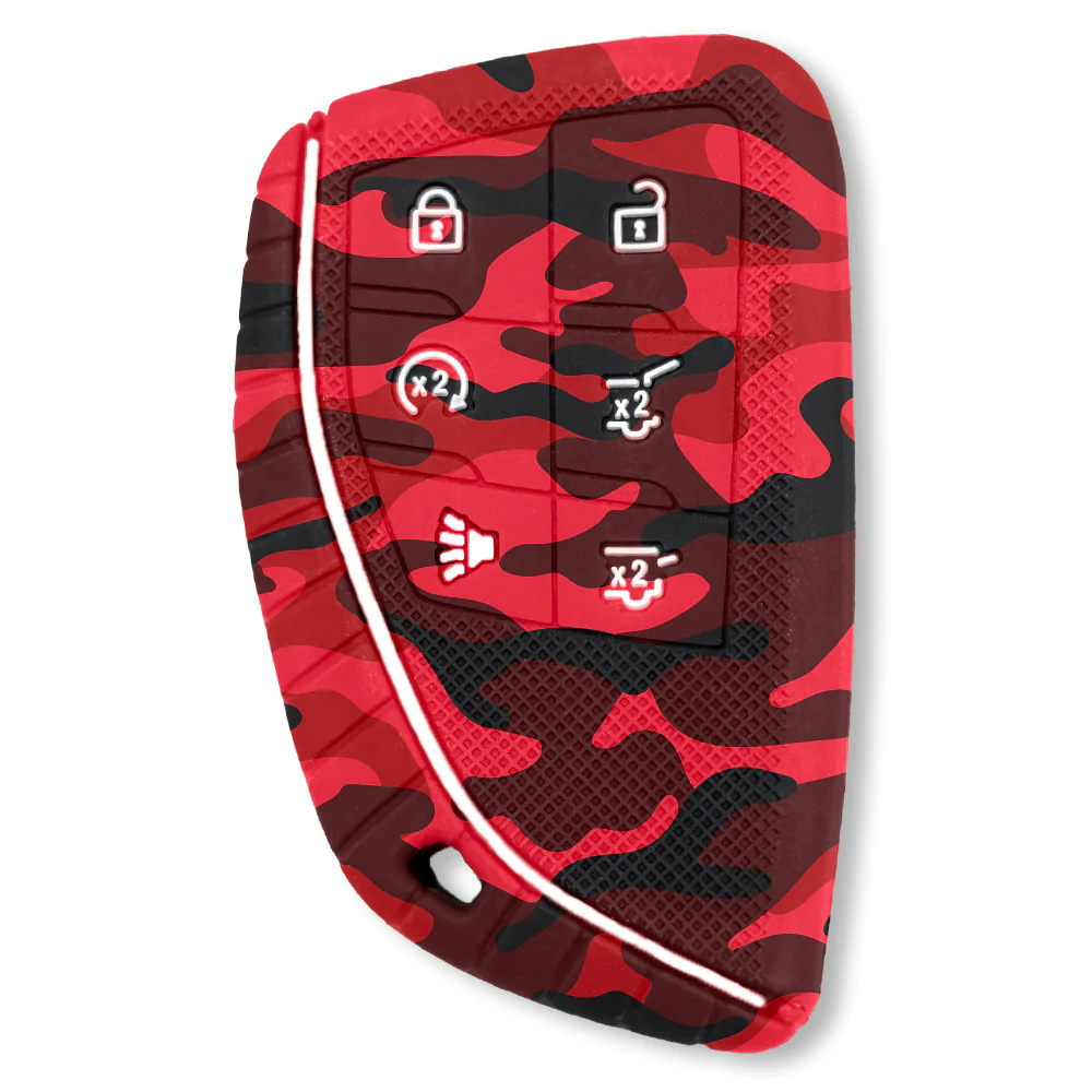 GMC 21-25 Yukon, XL, Denali & 22-25 Hummer EV & Chevy 21-25 Tahoe/Suburban 100% Silicone Rubber Key Fob Cover Premium Quality - Multiple Colors - Image 61