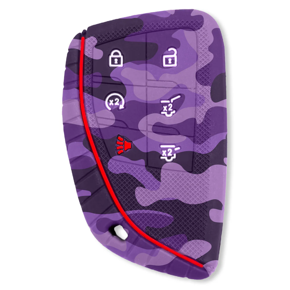 GMC 21-25 Yukon, XL, Denali & 22-25 Hummer EV & Chevy 21-25 Tahoe/Suburban 100% Silicone Rubber Key Fob Cover Premium Quality - Multiple Colors - Image 64