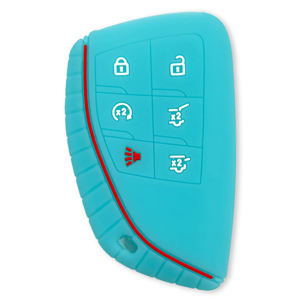 GMC 21-25 Yukon, XL, Denali & 22-25 Hummer EV & Chevy 21-25 Tahoe/Suburban 100% Silicone Rubber Key Fob Cover Premium Quality - Multiple Colors - Image 70