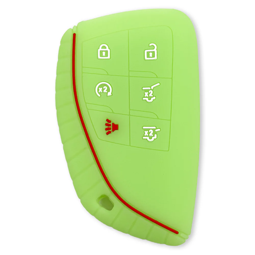 GMC 21-25 Yukon, XL, Denali & 22-25 Hummer EV & Chevy 21-25 Tahoe/Suburban 100% Silicone Rubber Key Fob Cover Premium Quality - Multiple Colors - Image 74