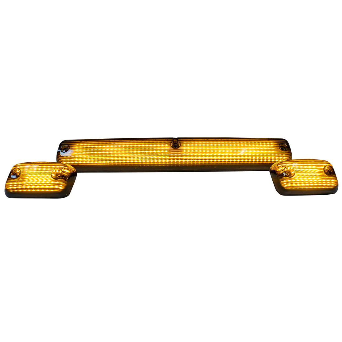 GMC & Chevy 07-14 3-Piece Cab Roof Light Kit Strobe LED White & Amber - Multiple Lens - Image 28