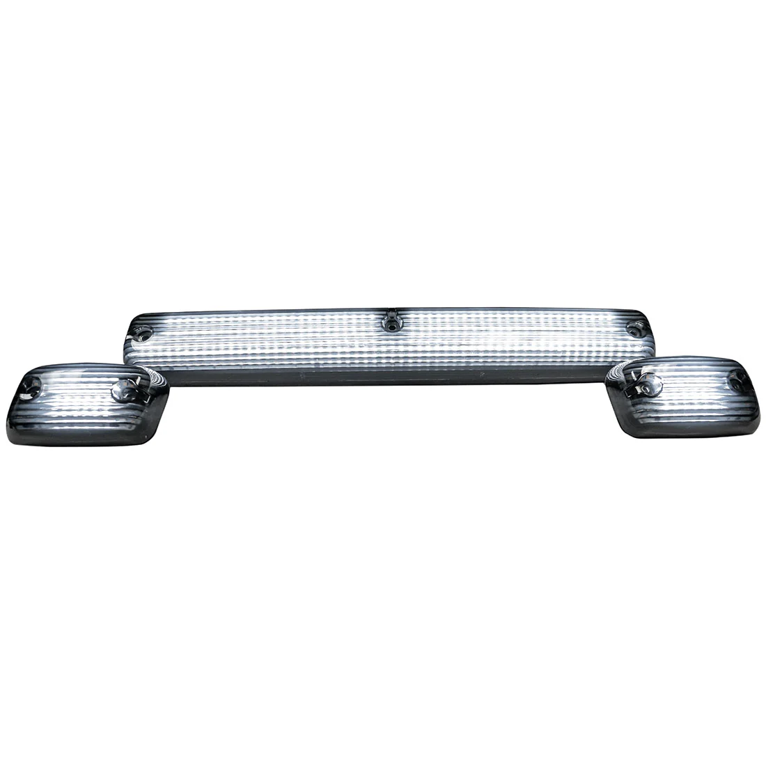 GMC & Chevy 07-14 3-Piece Cab Roof Light Kit Strobe LED White & Amber - Multiple Lens - Image 42
