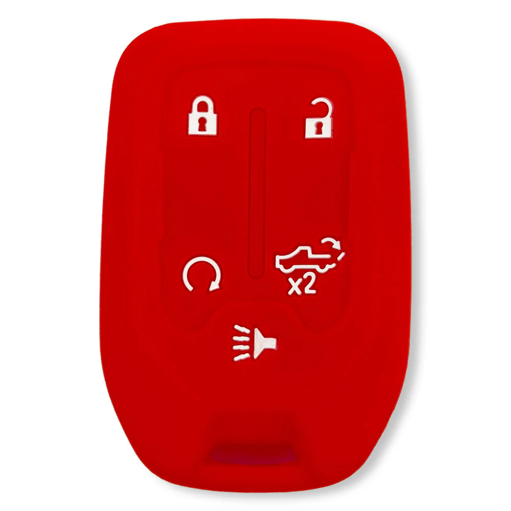 GMC & Chevy 19-21 Sierra & Silverado 1-Piece 100% Silicone Rubber Key Fob Cover - Multiple Colors - Image 13