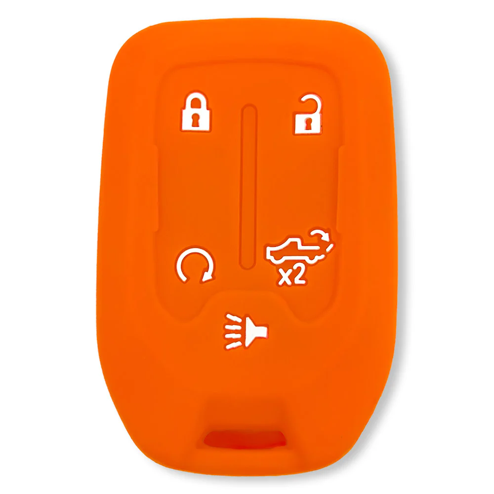 GMC & Chevy 19-21 Sierra & Silverado 1-Piece 100% Silicone Rubber Key Fob Cover - Multiple Colors - Image 19