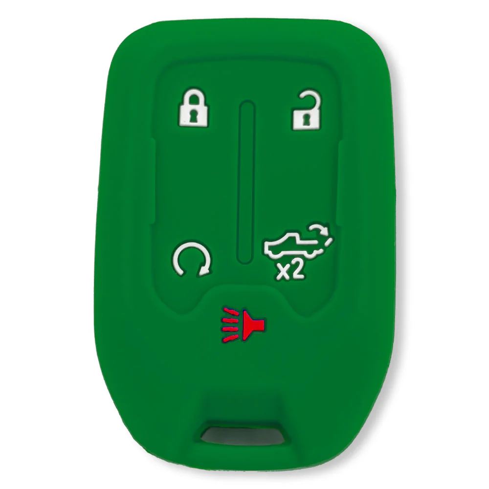 GMC & Chevy 19-21 Sierra & Silverado 1-Piece 100% Silicone Rubber Key Fob Cover - Multiple Colors - Image 29