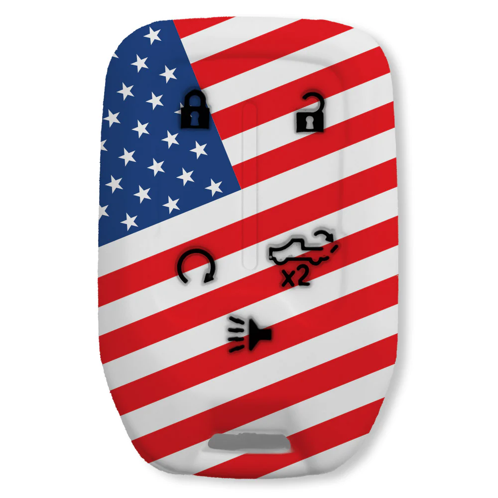 GMC & Chevy 19-21 Sierra & Silverado 1-Piece 100% Silicone Rubber Key Fob Cover - Multiple Colors - Image 48