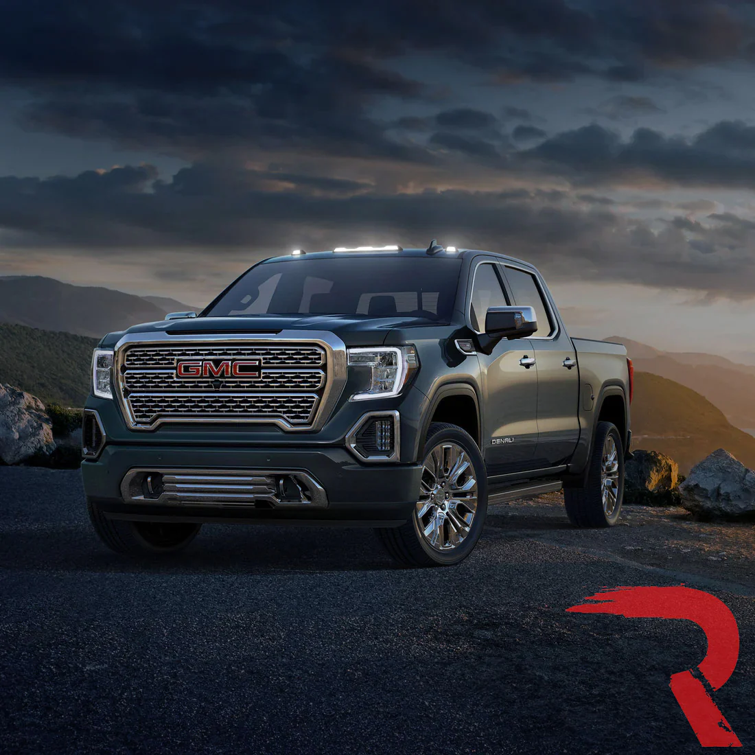 GMC & Chevy 20-25 (4th GEN Body Style) Heavy-Duty (3-Piece Set) Smoked Cab Roof Light Lens with White LEDs - (ATTN: For models that DID NOT come with factory cab roof lights) - Image 10