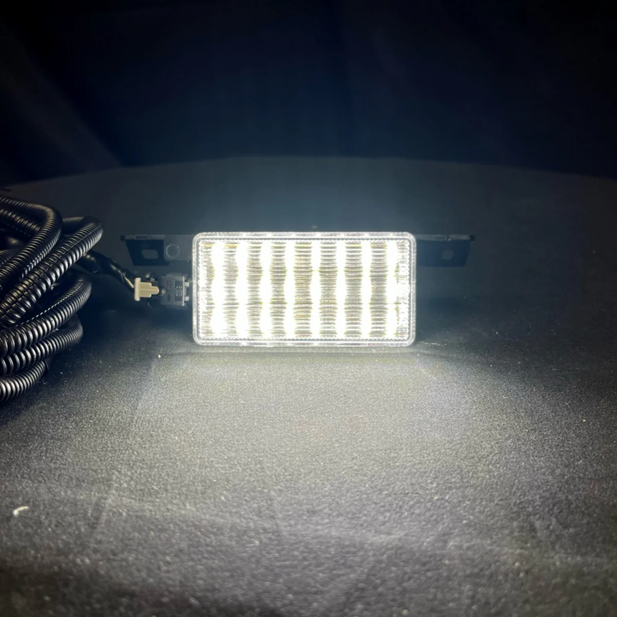 GMC Sierra & Chevy Silverado 16-18 1500 Ultra High Power Bed Rail / Cargo Area LED Light Kit w/ Complete Wiring Kit - 2-Piece Set in White LED with Clear Lens - Image 2