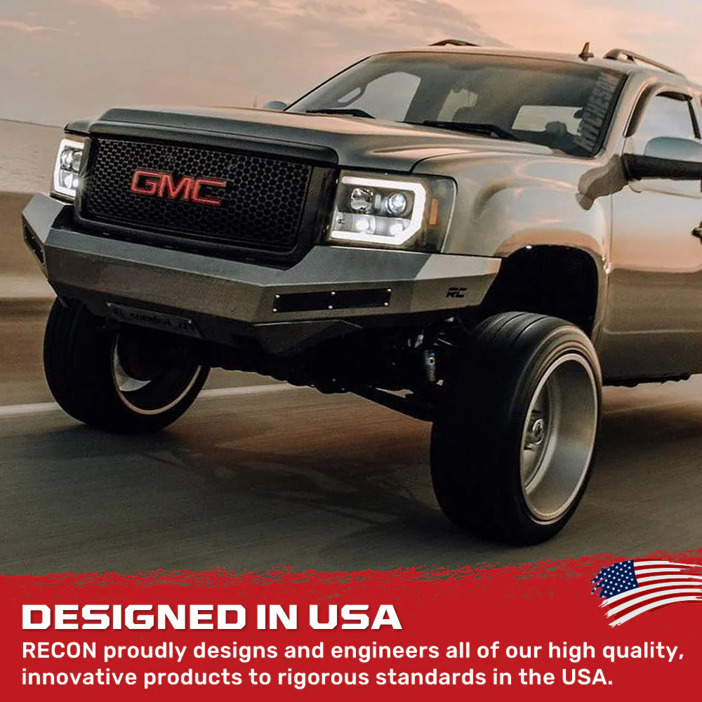 GMC Sierra 07-13 Projector Headlights OLED Halos & DRL - Multiple Styles - Image 19