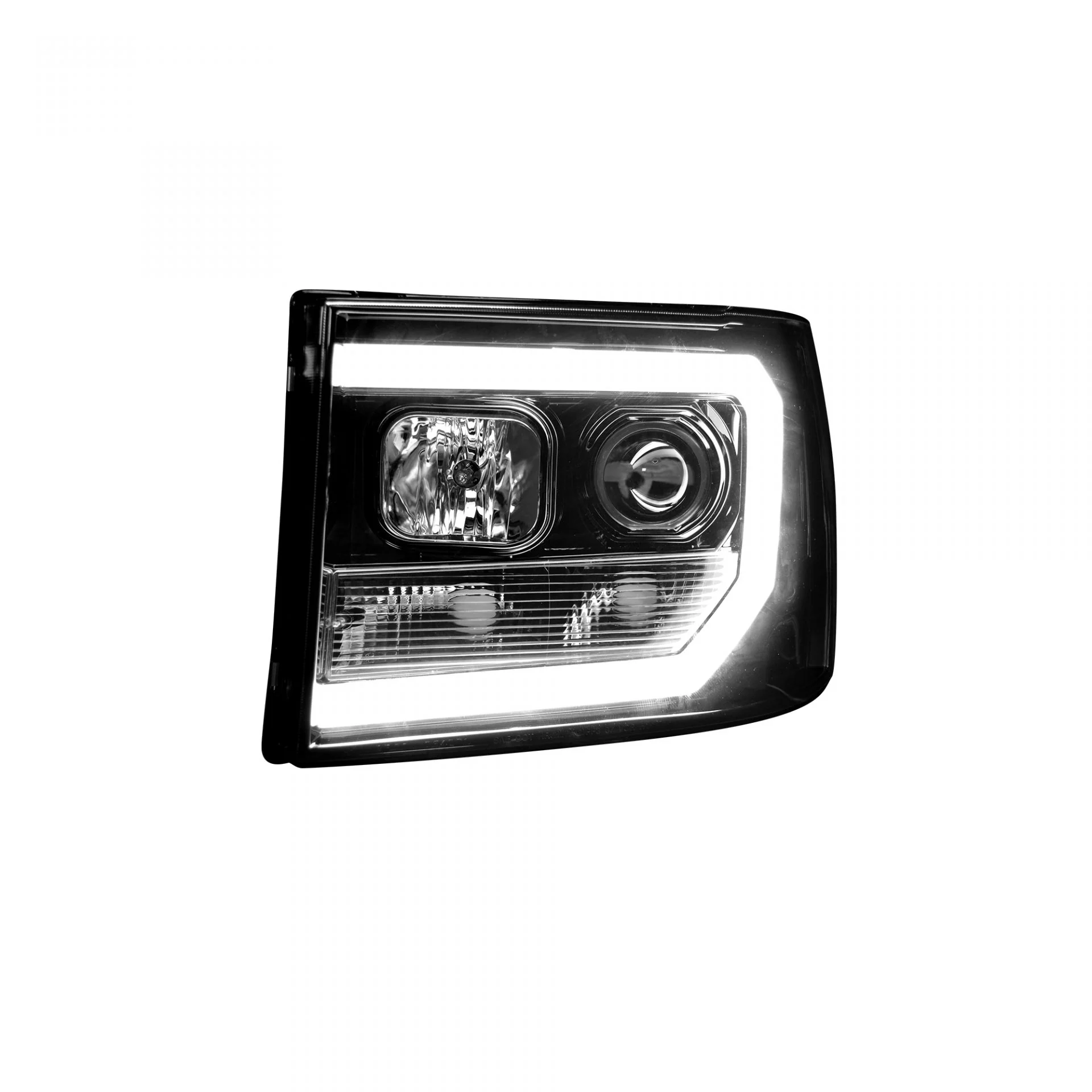 GMC Sierra 07-13 Projector Headlights OLED Halos & DRL - Multiple Styles - Image 6