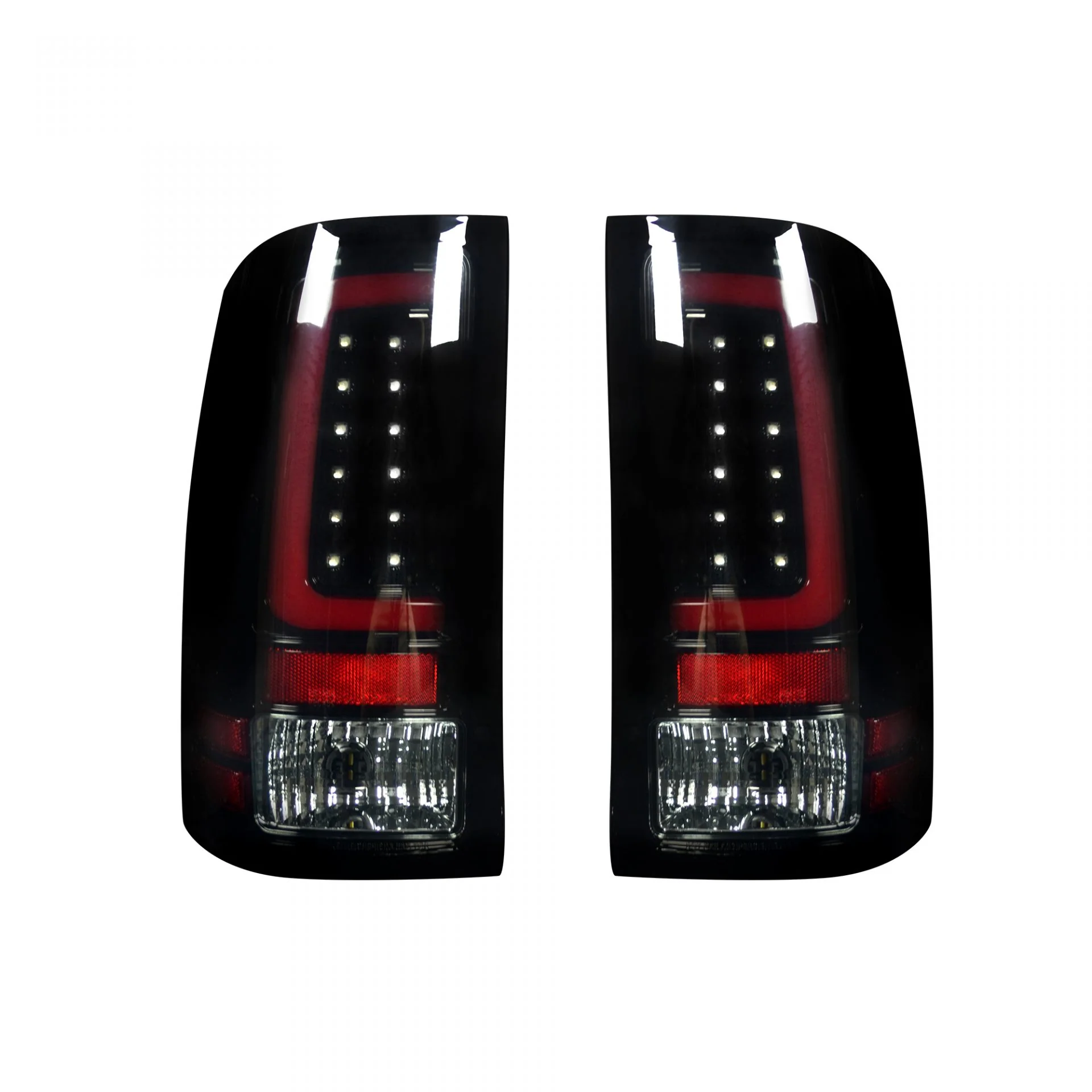 GMC Sierra 07-13 (Single Wheel Trucks) Tail Lights Ultra Bright OLED Running DRL Lights - Multiple Lens - Image 14