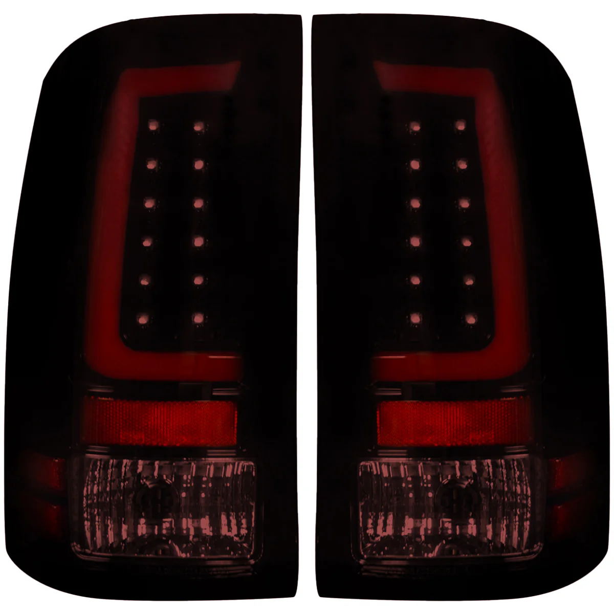 GMC Sierra 07-13 (Single Wheel Trucks) Tail Lights Ultra Bright OLED Running DRL Lights - Multiple Lens - Image 25