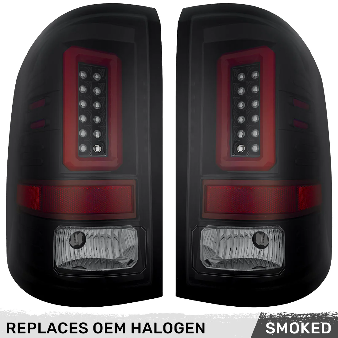 GMC Sierra 1500 14-18 Ultra Bright OLED Tail Lights (3rd Gen w/ Factory Halogen Style) - Multiple Lens - Image 18