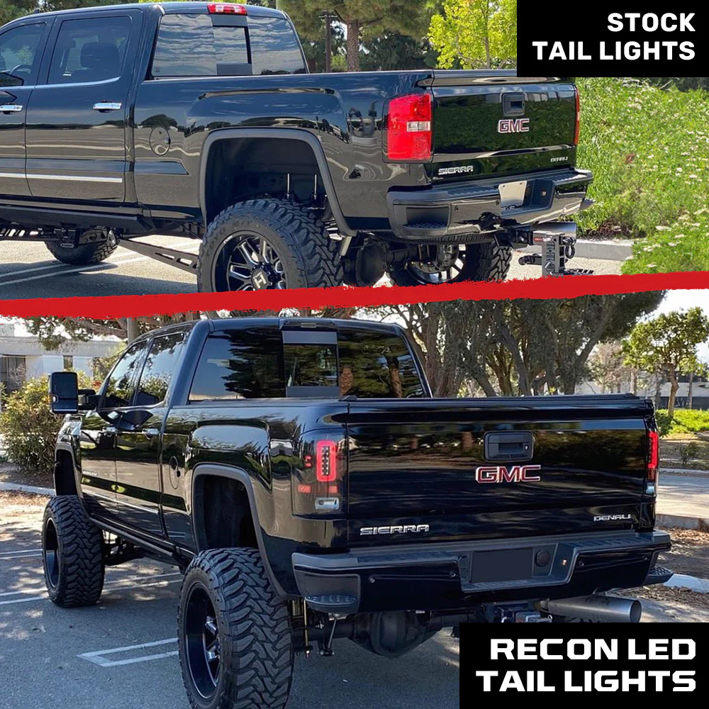 GMC Sierra 1500 14-18 Ultra Bright OLED Tail Lights (3rd Gen w/ Factory Halogen Style) - Multiple Lens - Image 27