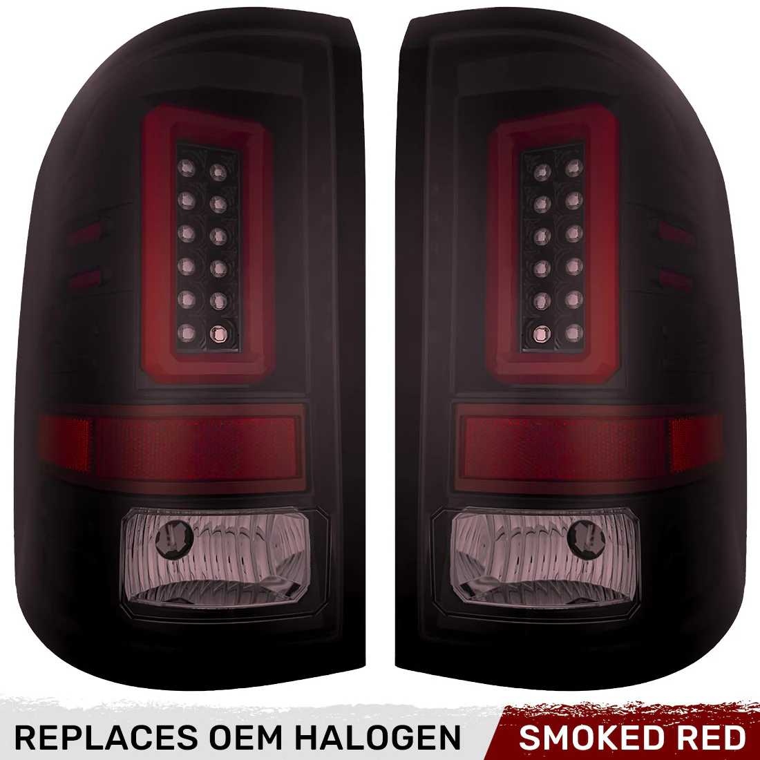 GMC Sierra 1500 14-18 Ultra Bright OLED Tail Lights (3rd Gen w/ Factory Halogen Style) - Multiple Lens - Image 33