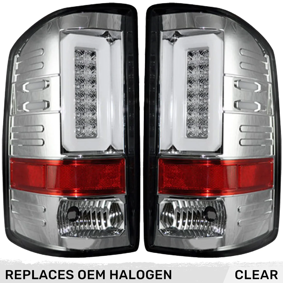 GMC Sierra 1500 14-18 Ultra Bright OLED Tail Lights (3rd Gen w/ Factory Halogen Style) - Multiple Lens - Image 47