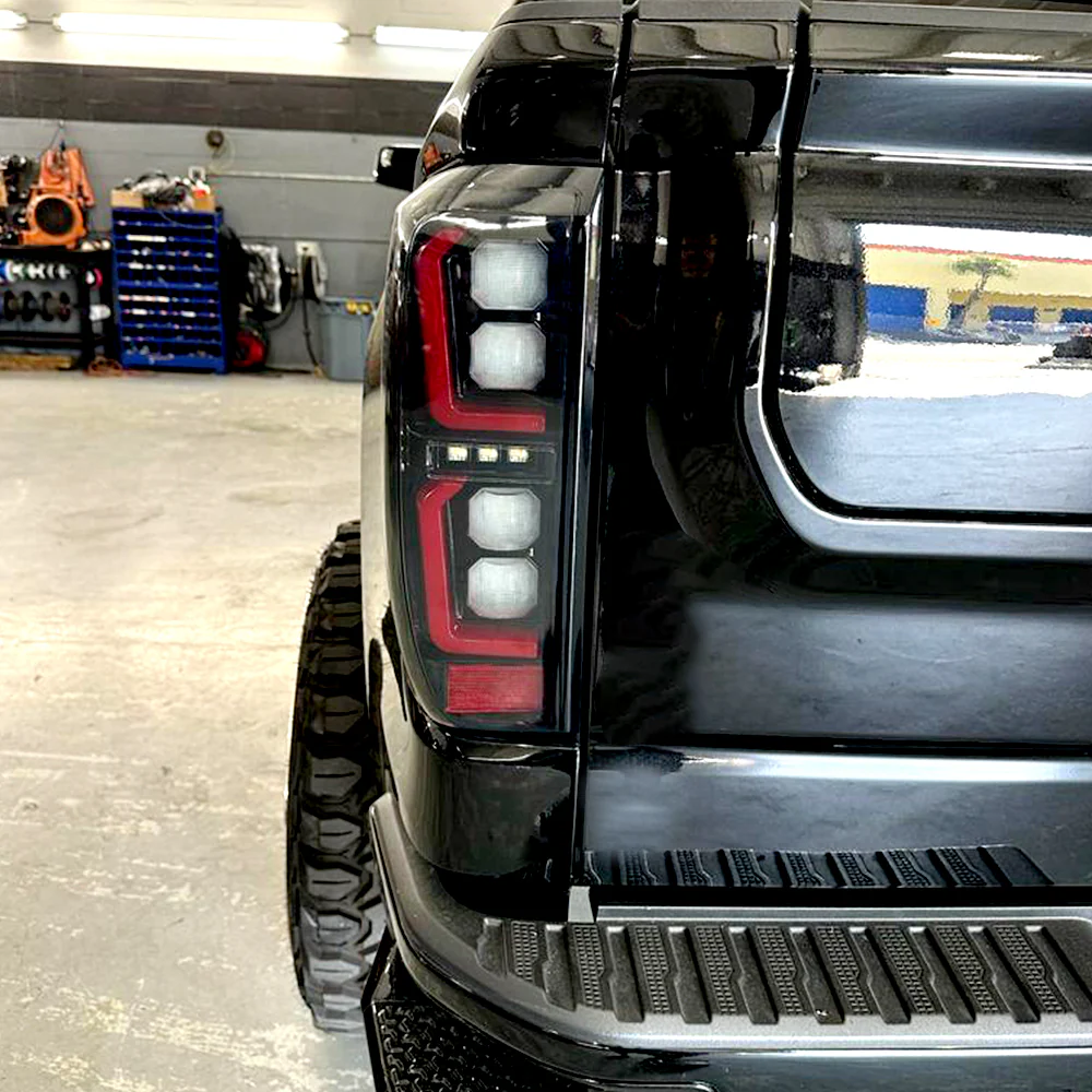 GMC Sierra 1500 19-25 Ultra Bright OLED Tail Lights (Replaces Factory/OEM Halogen Tail Lights Only) - Multiple Lens - Image 11