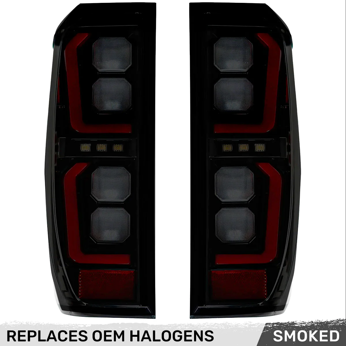 GMC Sierra 1500 19-25 Ultra Bright OLED Tail Lights (Replaces Factory/OEM Halogen Tail Lights Only) - Multiple Lens - Image 3