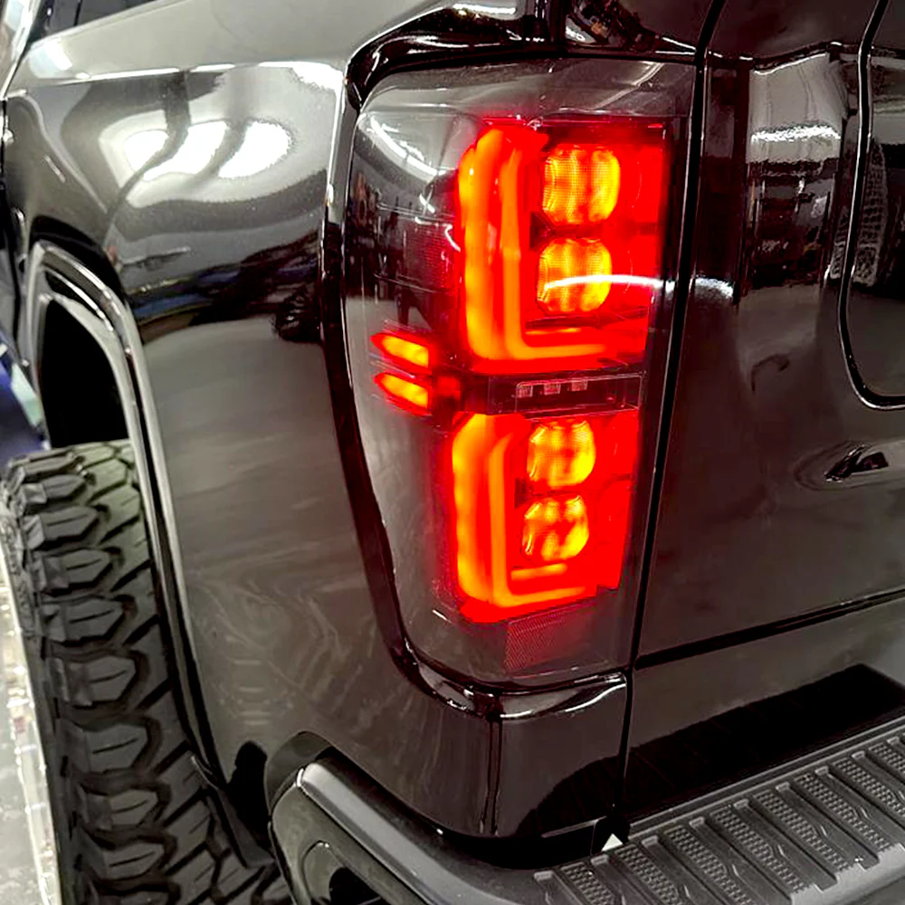 GMC Sierra 1500 19-25 Ultra Bright OLED Tail Lights (Replaces Factory/OEM LED Tail Lights Only) - Multiple Lens - Image 15
