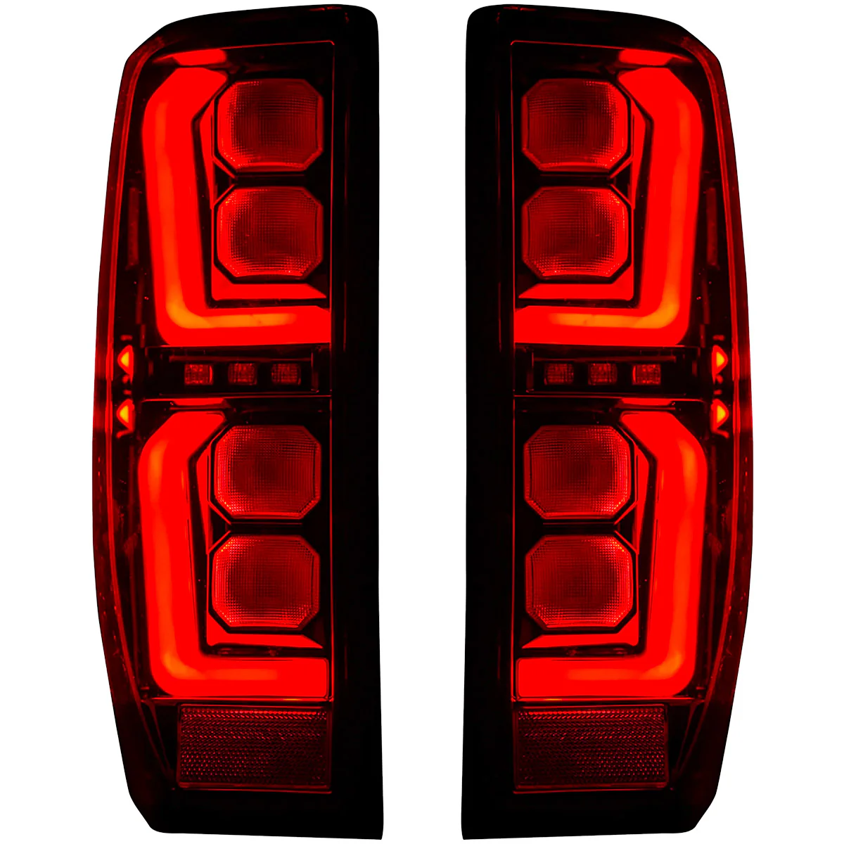 GMC Sierra 1500 19-25 Ultra Bright OLED Tail Lights (Replaces Factory/OEM LED Tail Lights Only) - Multiple Lens - Image 2