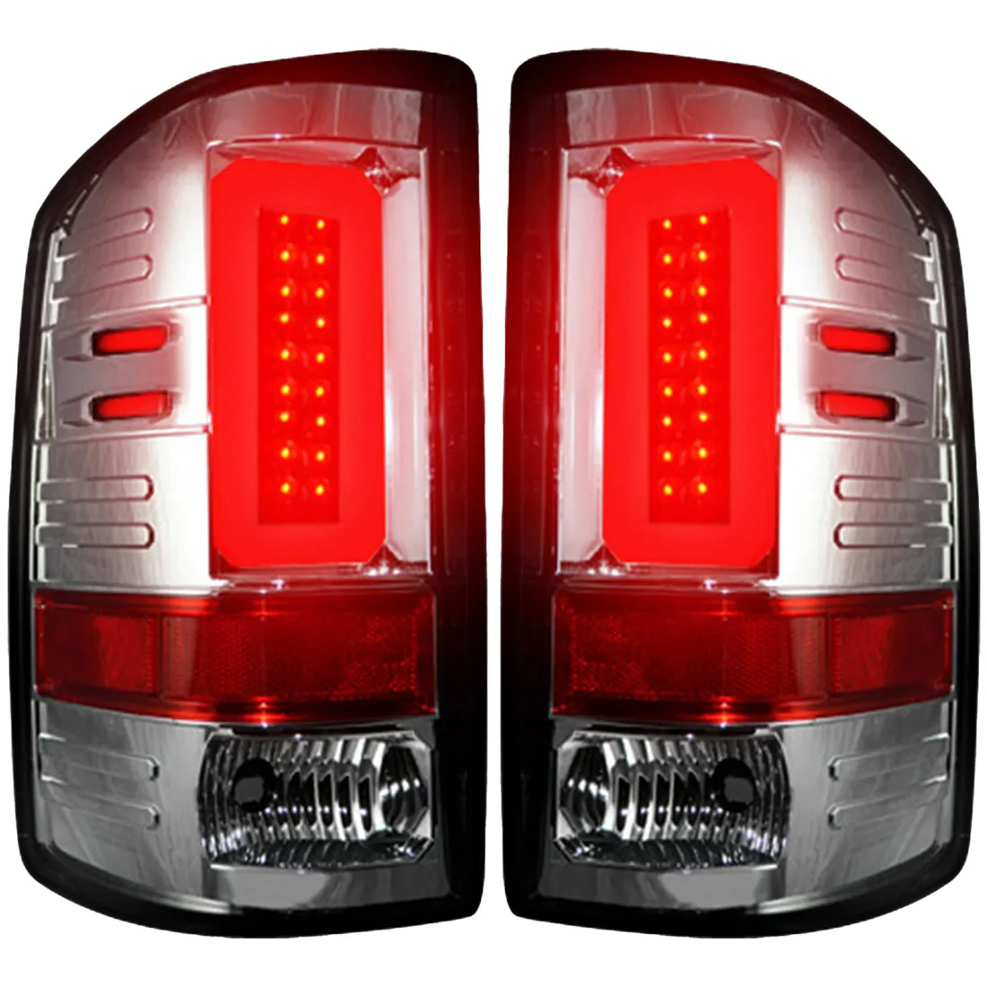 GMC Sierra 2500/3500 14-19 (Only Fits 3rd Gen Single Wheel w/ Factory OEM Halogen Style) Tail Lights OLED in Multiple Lens - Image 19