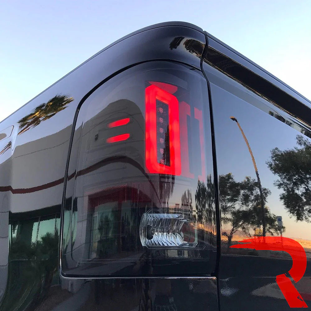 GMC Sierra 2500/3500 14-19 (Only Fits 3rd Gen Single Wheel w/ Factory OEM Halogen Style) Tail Lights OLED in Multiple Lens - Image 2