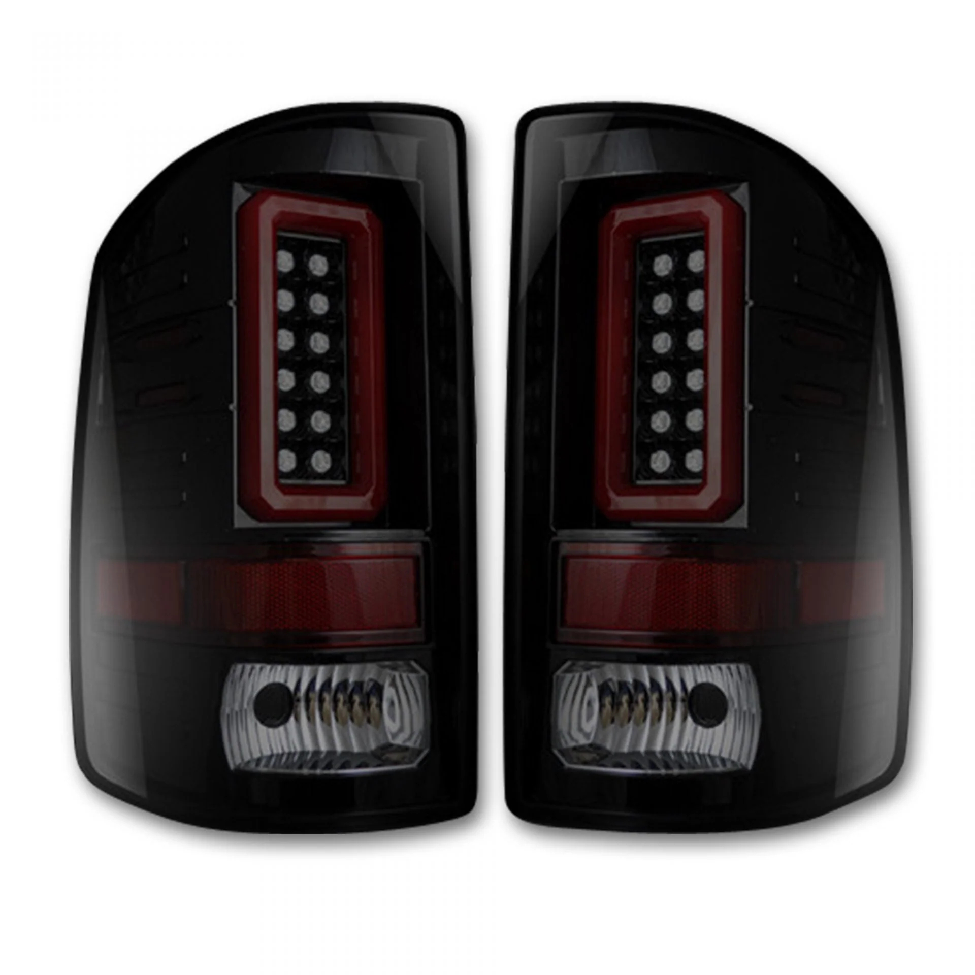 GMC Sierra 2500/3500 14-19 (Only Fits 3rd Gen Single Wheel w/ Factory OEM Halogen Style) Tail Lights OLED in Multiple Lens - Image 3