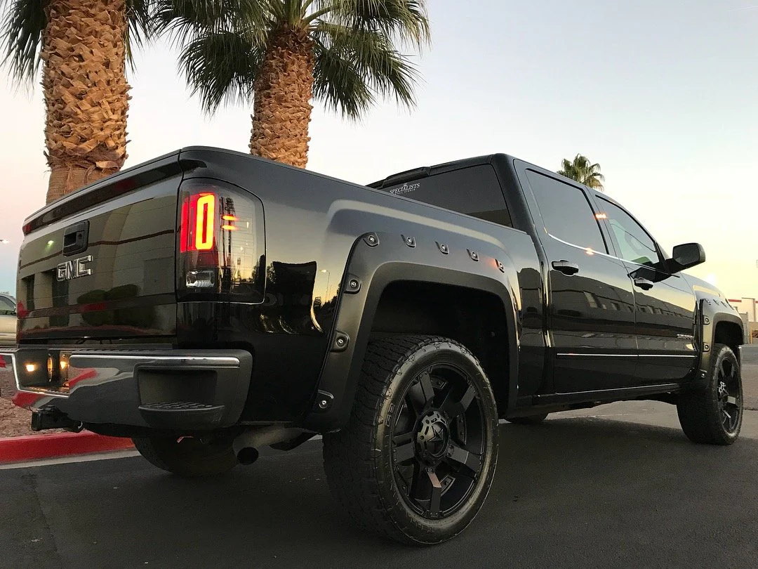 GMC Sierra 2500/3500 14-19 (Only Fits 3rd Gen Single Wheel w/ Factory OEM Halogen Style) Tail Lights OLED in Multiple Lens - Image 9