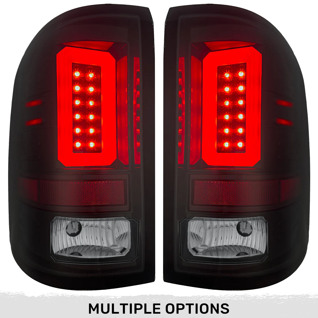 GMC Sierra 2500/3500 16-19 (Fits Single Wheel & Replaces Factory LED Style Only) Tail Lights OLED in Multiple Lens