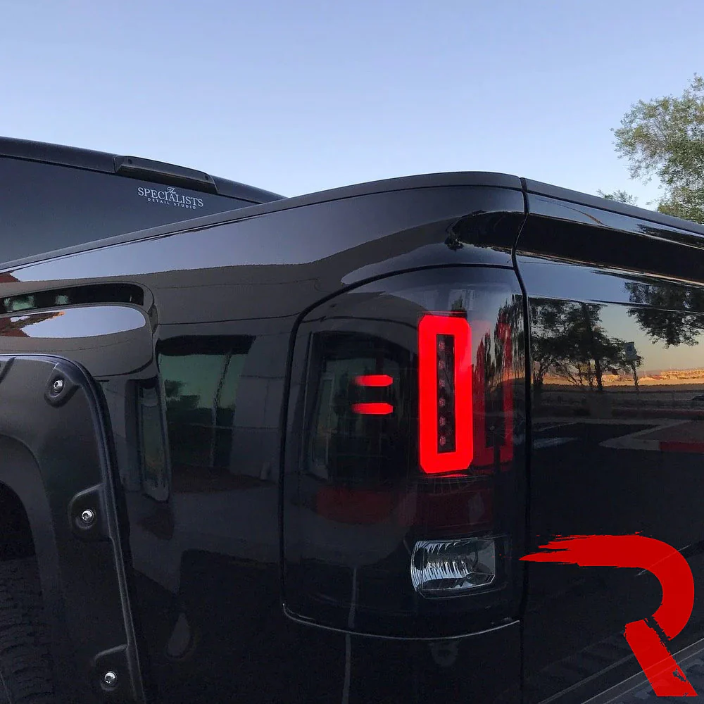 GMC Sierra 2500/3500 16-19 (Fits Single Wheel & Replaces Factory LED Style Only) Tail Lights OLED in Multiple Lens - Image 23