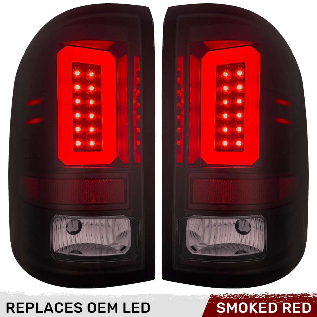 GMC Sierra 2500/3500 16-19 (Fits Single Wheel & Replaces Factory LED Style Only) Tail Lights OLED in Multiple Lens - Image 26