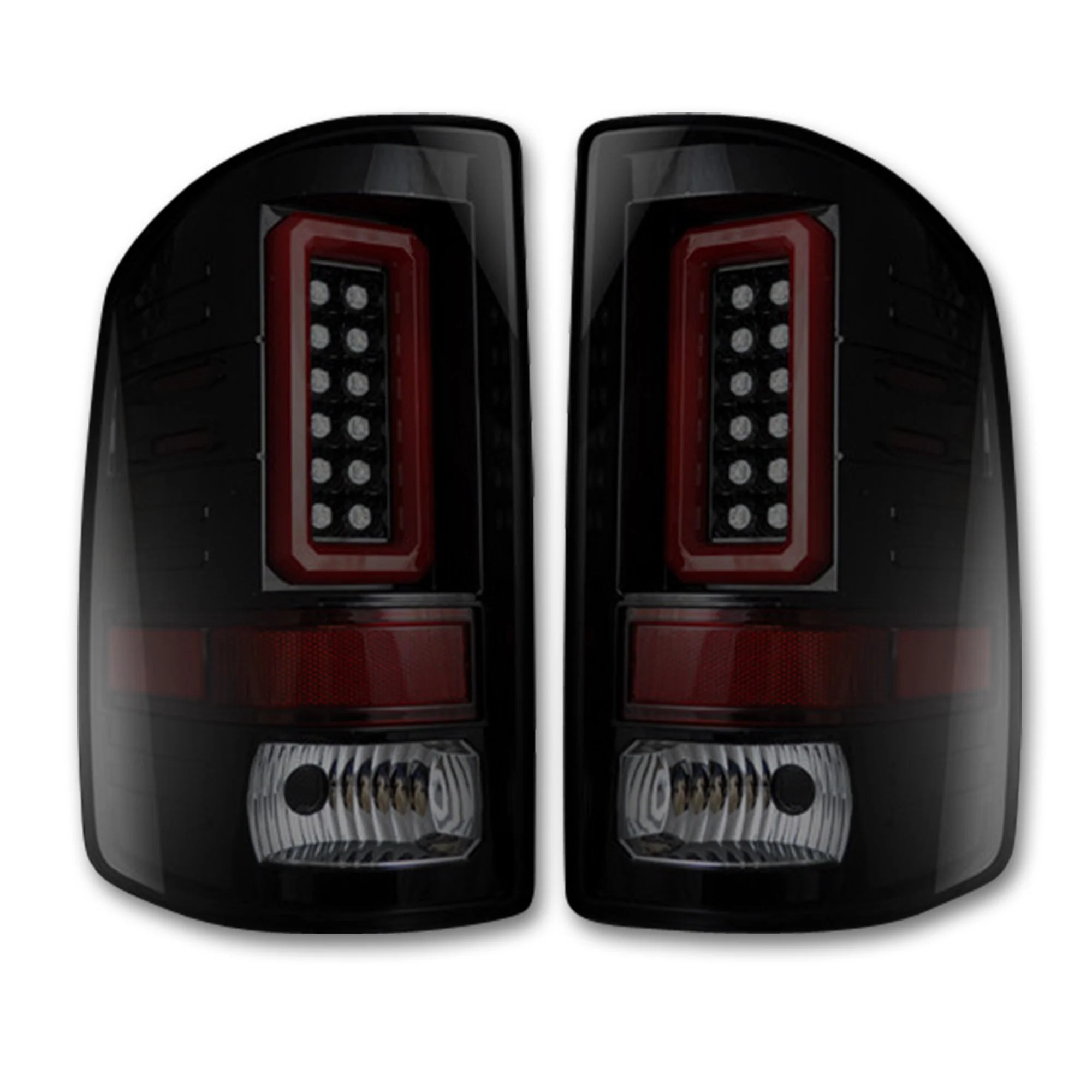 GMC Sierra 2500/3500 16-19 (Fits Single Wheel & Replaces Factory LED Style Only) Tail Lights OLED in Multiple Lens - Image 3