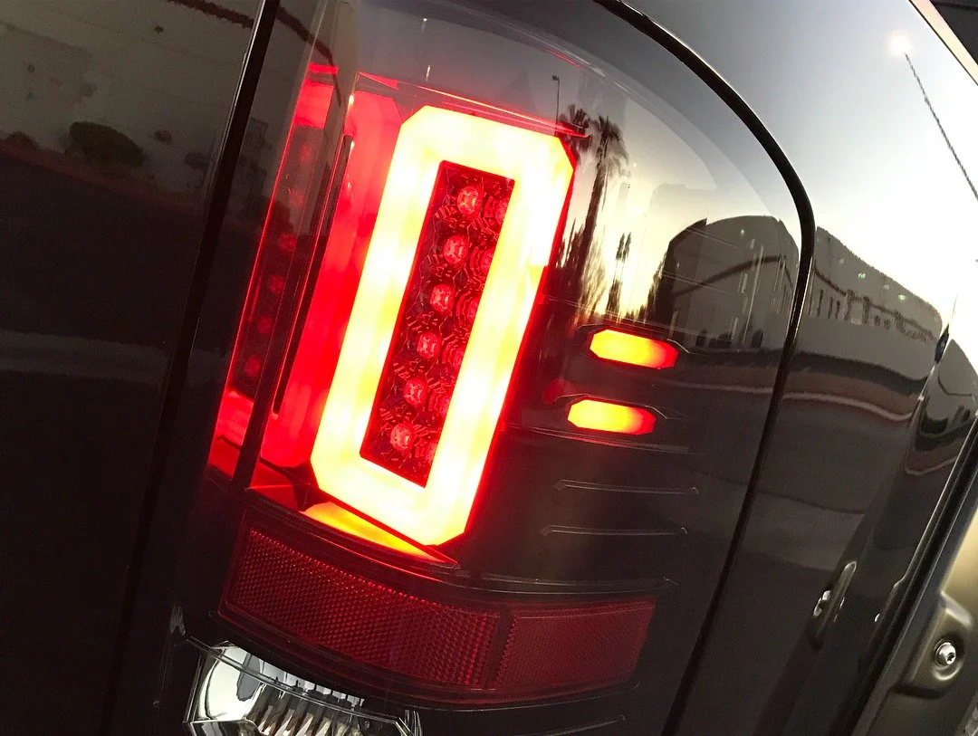 GMC Sierra 2500/3500 16-19 (Fits Single Wheel & Replaces Factory LED Style Only) Tail Lights OLED in Multiple Lens - Image 8