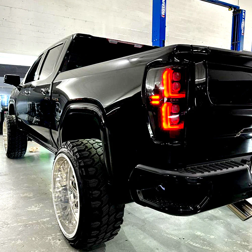 GMC Sierra 2500/3500 20-23 Ultra Bright OLED Tail Lights (Replaces Factory/OEM Halogen Tail Lights Only) - Multiple Lens - Image 17
