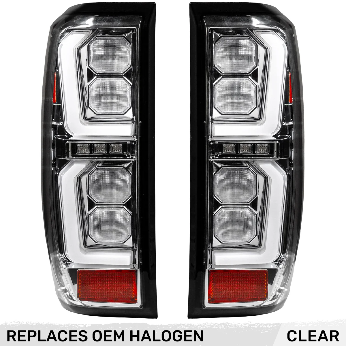 GMC Sierra 2500/3500 20-23 Ultra Bright OLED Tail Lights (Replaces Factory/OEM Halogen Tail Lights Only) - Multiple Lens - Image 31