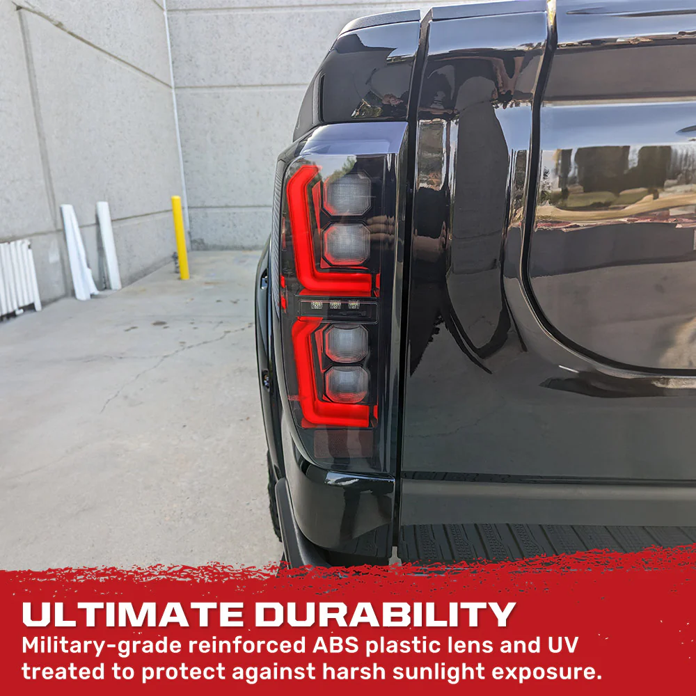 GMC Sierra 2500/3500 20-23 Ultra Bright OLED Tail Lights (Replaces Factory/OEM Halogen Tail Lights Only) - Multiple Lens - Image 7