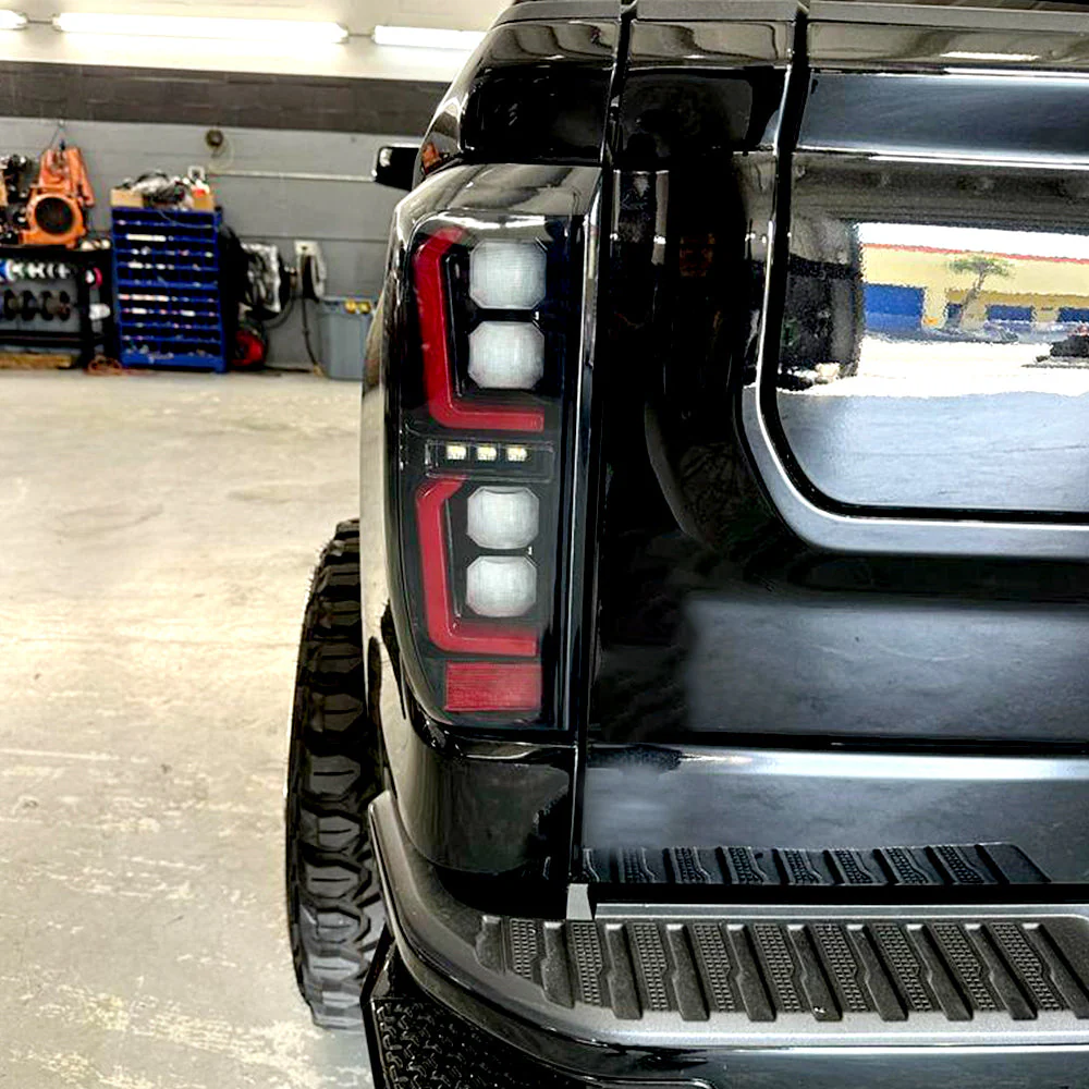 GMC Sierra 2500/3500 20-23 Ultra Bright OLED Tail Lights (Replaces Factory/OEM LED Tail Lights Only) - Multiple Lens - Image 15