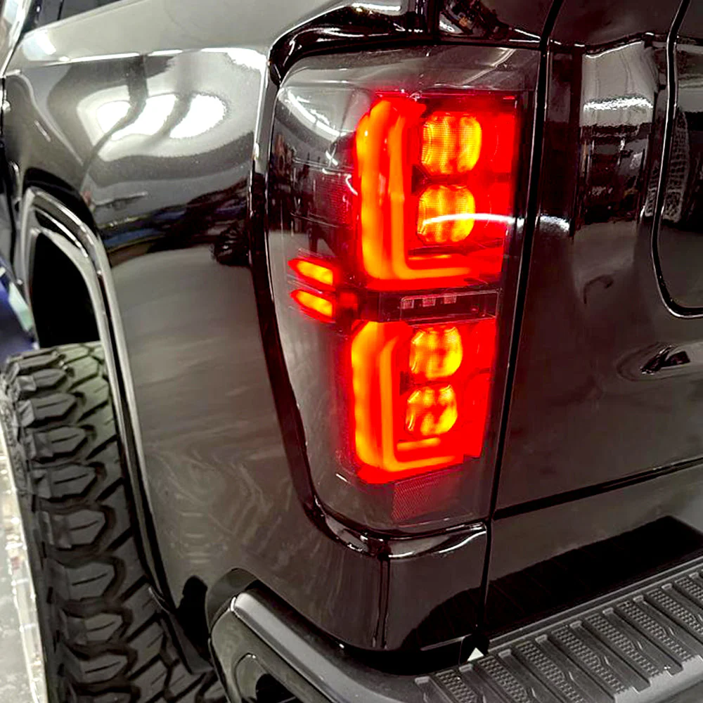 GMC Sierra 2500/3500 20-23 Ultra Bright OLED Tail Lights (Replaces Factory/OEM LED Tail Lights Only) - Multiple Lens - Image 16