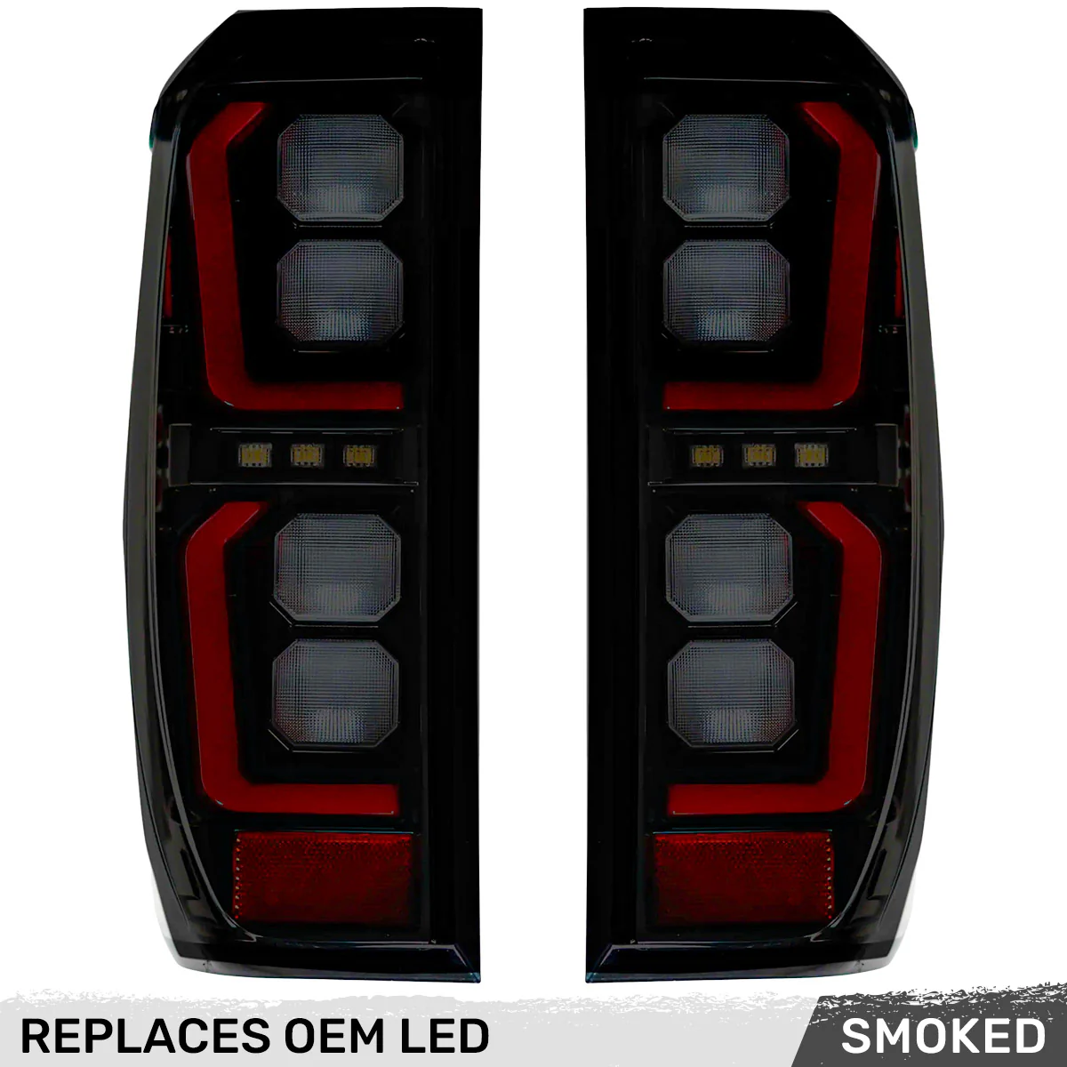 GMC Sierra 2500/3500 20-23 Ultra Bright OLED Tail Lights (Replaces Factory/OEM LED Tail Lights Only) - Multiple Lens - Image 31