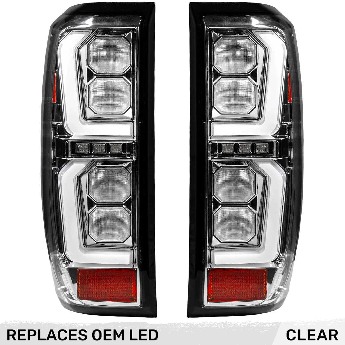 GMC Sierra 2500/3500 20-23 Ultra Bright OLED Tail Lights (Replaces Factory/OEM LED Tail Lights Only) - Multiple Lens - Image 37