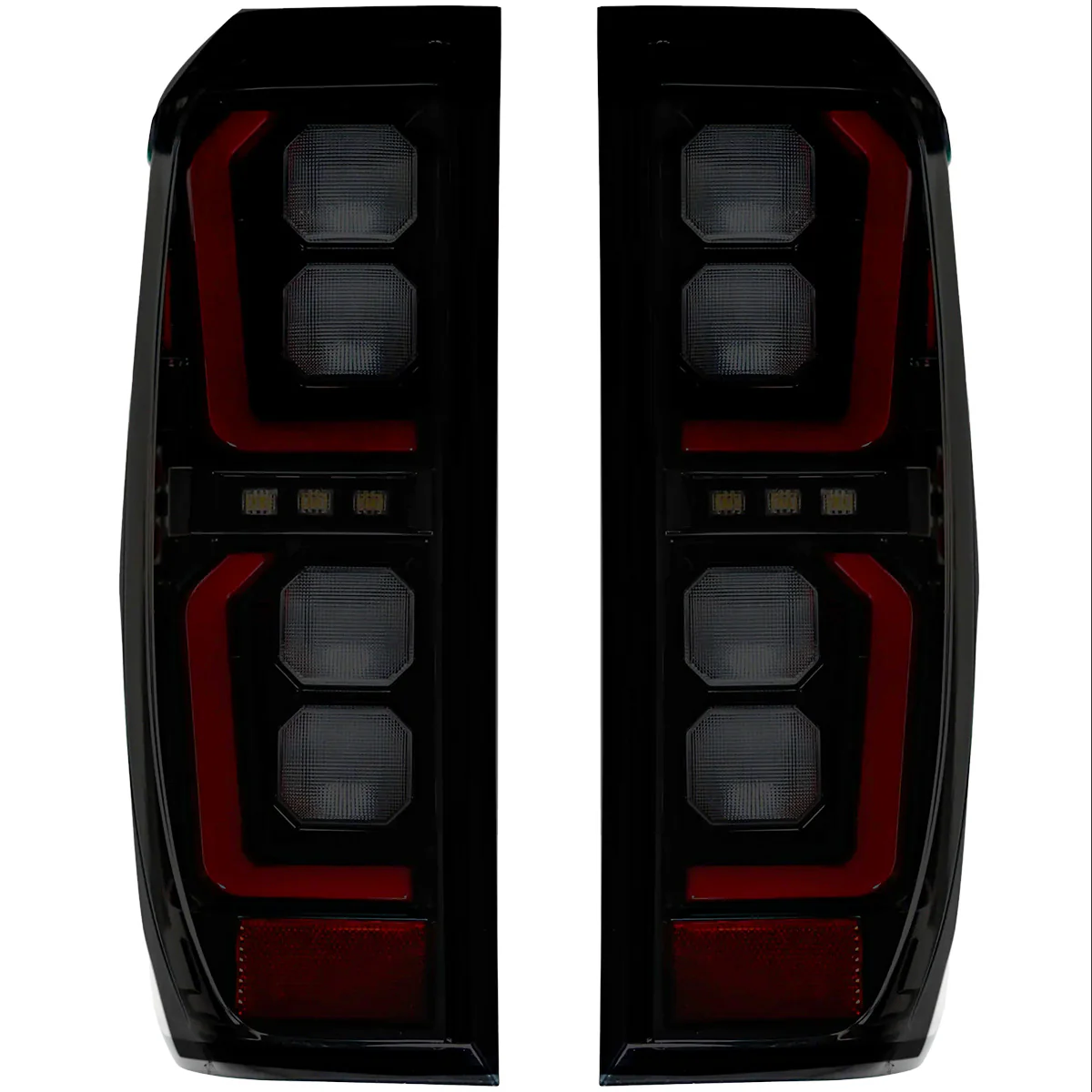 GMC Sierra 2500/3500 20-23 Ultra Bright OLED Tail Lights (Replaces Factory/OEM LED Tail Lights Only) - Multiple Lens - Image 4