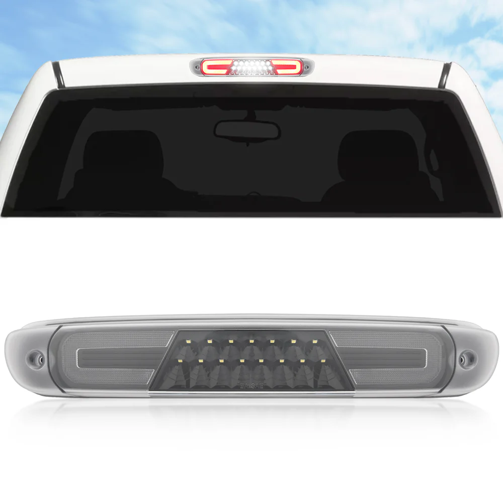 GMC Sierra & Chevy Silverado 07-13 3rd Brake Light Kit LED Clear