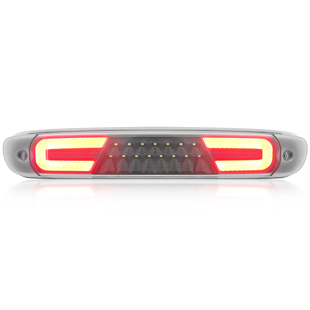 GMC Sierra & Chevy Silverado 07-13 3rd Brake Light Kit LED Clear - Image 3